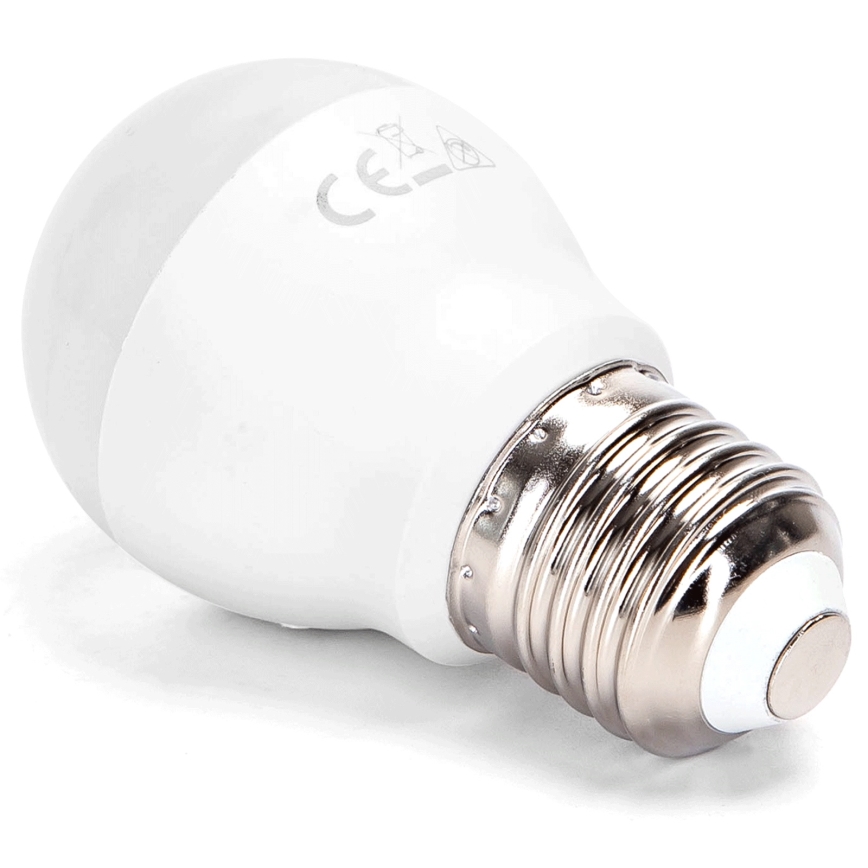 Aigostar - Dimbare LED RGBW-gloeilamp G45 E27/6W/230V 3000K + afstandsbediening