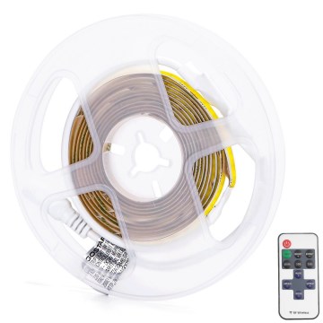 Aigostar - Dimbare LED strip 2m LED/18W/24/230V 3000K + afstandsbediening