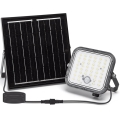 Aigostar - dimbare LED-zonneschijnwerper met sensor LED/80W/3,4V 6500K IP66 4000 mAh + afstandsbediening
