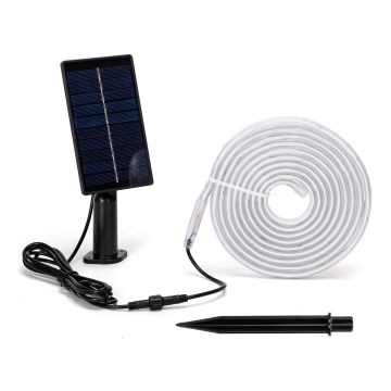 Aigostar - Dimbare RGB-LED-strip op zonne-energie LED/1,6W/3,2V 3+2m IP65 1800 mAh + afstandsbediening