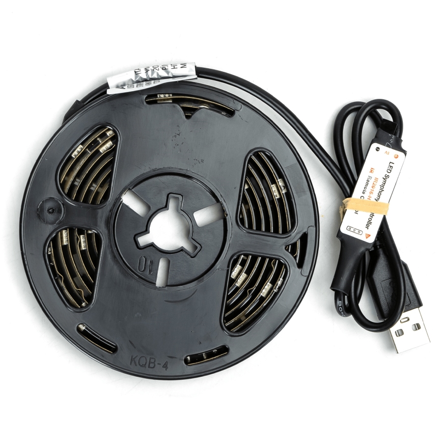 Aigostar - LED RGBIC dimbare strip 2m LED/4,9W/5V + afstandsbediening