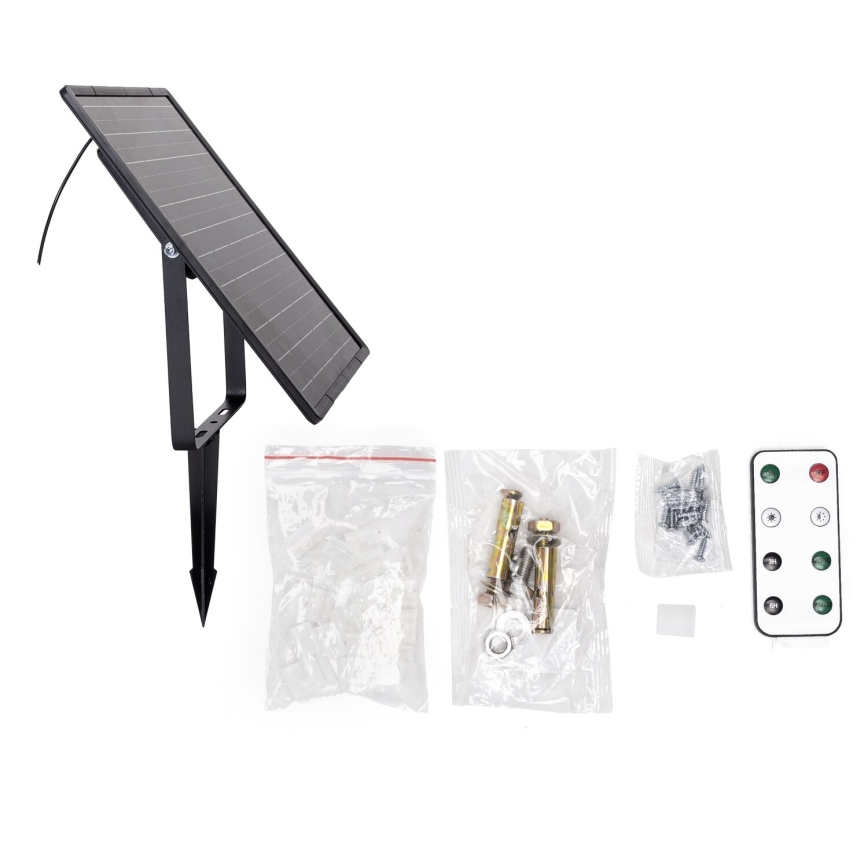 Aigostar - dimbare zonne-LED-strip LED/20W/3,2V 20 m 2700K IP65 20000 mAh + met afstandsbediening