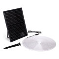 Aigostar - Dimbare zonne-LED-strip LED/20W/3,2V 20 m 6500K IP65 + afstandsbediening