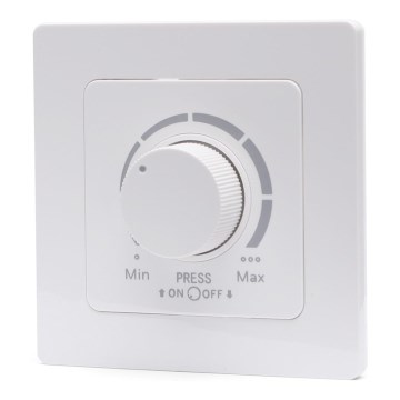 Aigostar - Dimmer met afdekraam 250V/10A wit