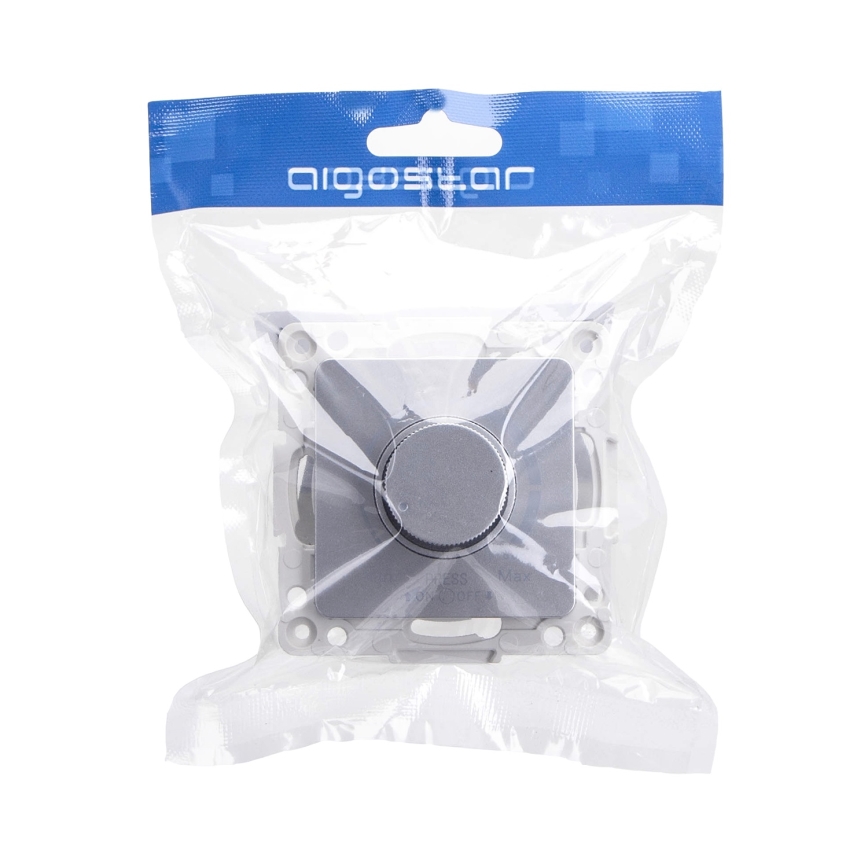 Aigostar - Dimmer zonder afdekraam 250V/10A zilver