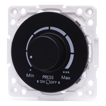 Aigostar - Dimmer zonder afdekraam 250V/10A zwart