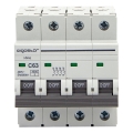 Aigostar - Disjoncteur 4 pôles 4P-63A-C 400V
