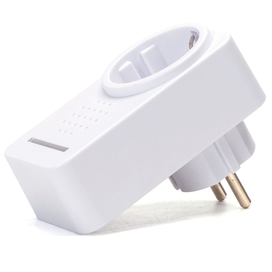 Aigostar - Draadloze deurbel met stekker 1Z 230V IPX4 wit