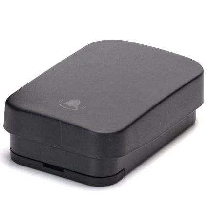 Aigostar - Draadloze deurbel met stekker 1Z 230V IPX4 zwart