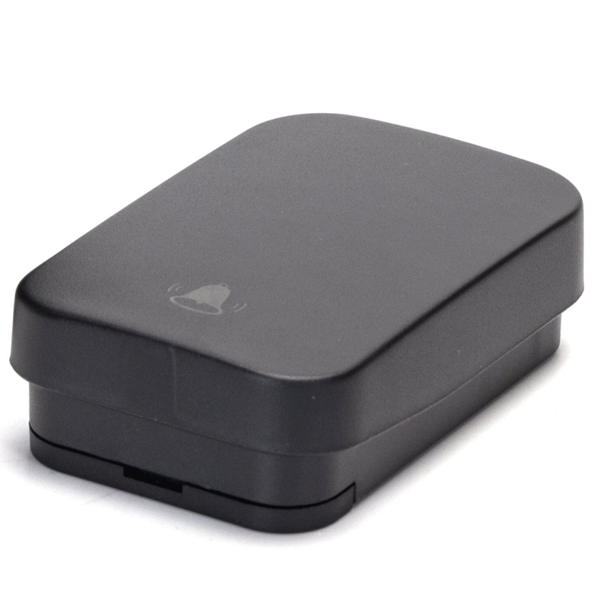 Aigostar - Draadloze deurbel met stekker 1Z 230V IPX4 zwart