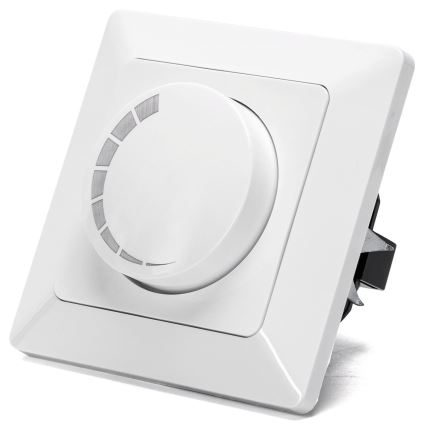 Aigostar - Draaibare dimmer 110W/230V wit