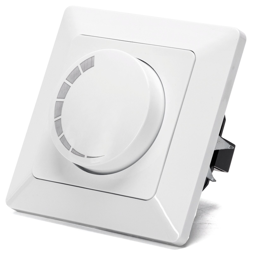Aigostar - Draaibare dimmer 110W/230V wit