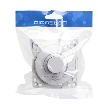 Aigostar - Draaibare dimmer 300W/230V wit