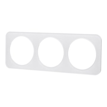 Aigostar - Driedelige fotolijst met glas, wit