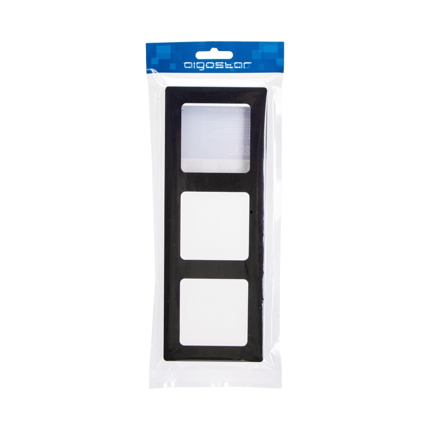 Aigostar - Drievoudig kunststof frame, zwart