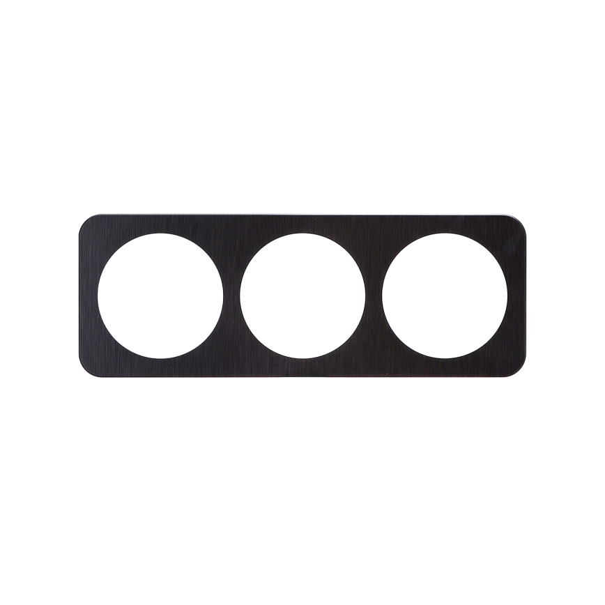 Aigostar - Driedelig aluminiumframe zwart