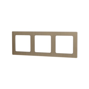 Aigostar - Drievoudig aluminium frame, goudkleurig