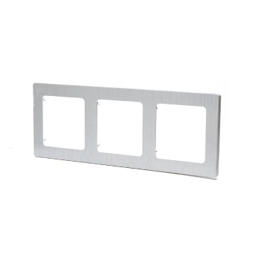 Aigostar - Drievoudige aluminium lijst, zilverkleurig