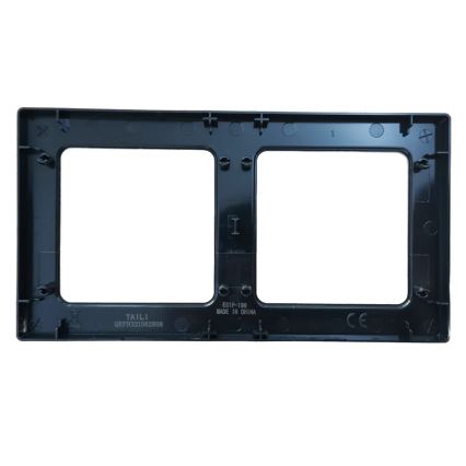 Aigostar - Dubbel aluminium frame, zwart