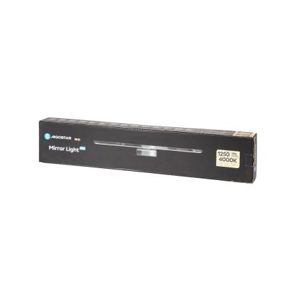 Aigostar - Éclairage de miroir salle de bain LED/12W/230V 4000K 60cm IP44 aluminium