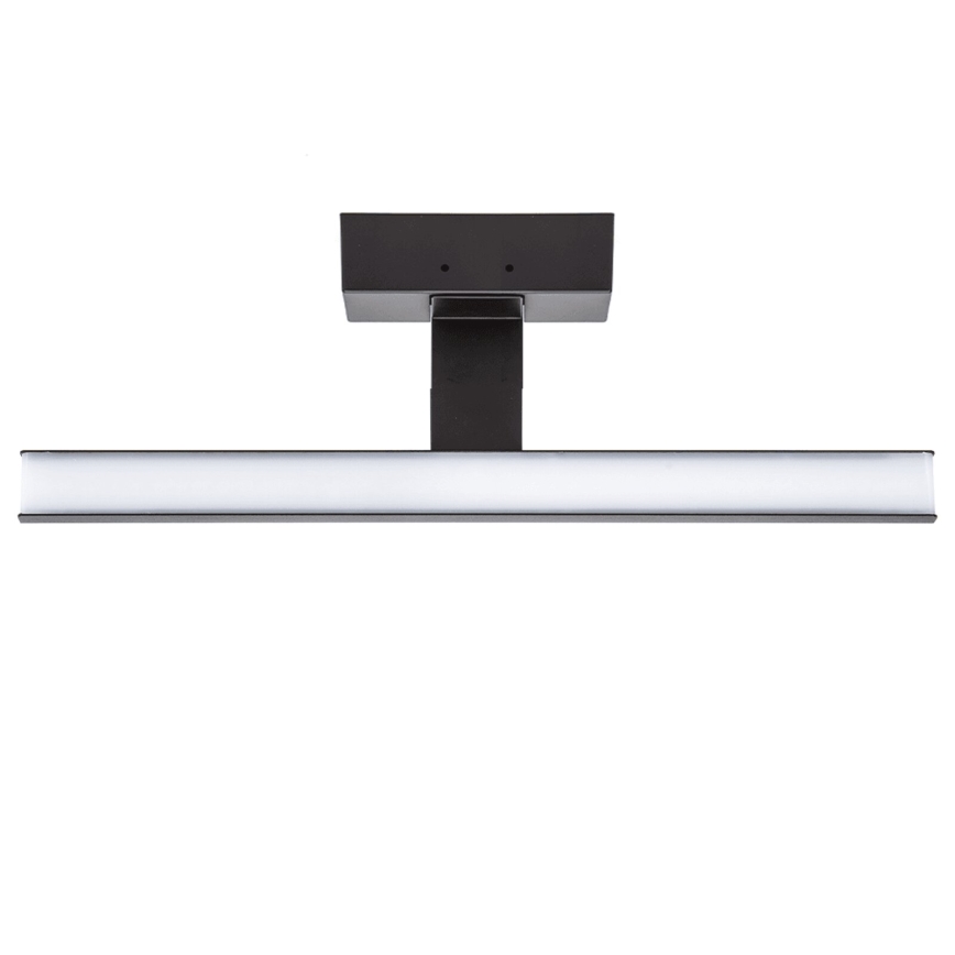 Aigostar - Éclairage miroir LED pour salle de bains/8W/230V 4000K 40 cm IP44 noir