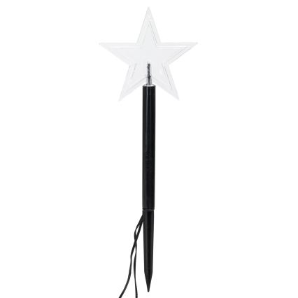 Aigostar - Éclairage solaire de Noël LED/0,054W/1,2V 1m IP65 blanc chaud
