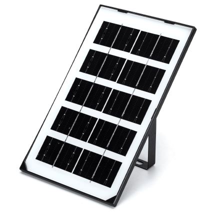 Aigostar - Éclairage solaire LED/35W/12V 3000 mAh 6500K d. 16,8 cm + Télécommande