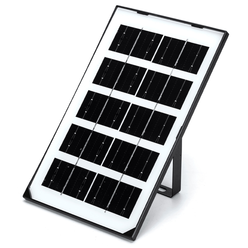 Aigostar - Éclairage solaire LED/35W/12V 3000 mAh 6500K d. 16,8 cm + Télécommande