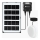 Aigostar - Éclairage solaire LED/35W/12V 3000 mAh 6500K d. 16,8 cm + Télécommande