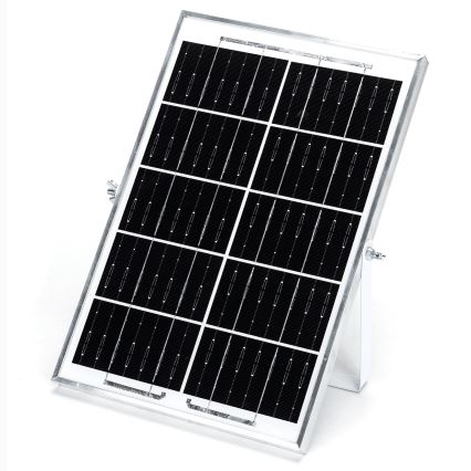 Aigostar - Éclairage solaire LED/70W/12V 6000 mAh 6500K d. 20,5 cm + Télécommande