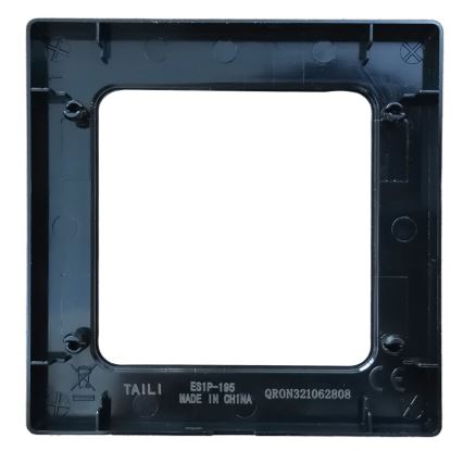 Aigostar - Eenvoudig aluminium frame, zwart