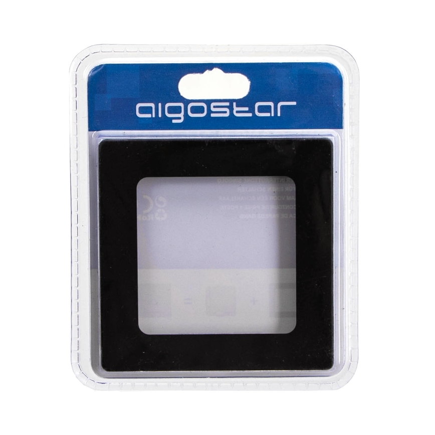 Aigostar - Eenvoudig aluminium frame, zwart