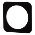 Aigostar - Eenvoudige lijst met glas, zwart