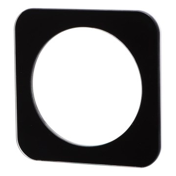 Aigostar - Eenvoudige lijst met glas, zwart