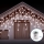 Aigostar - Guirlande de Noël extérieure 100xLED/8 fonctions/3xAA 8x0,6m IP44 blanc froid