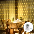 Aigostar - Guirlande de Noël extérieure 100xLED/8 fonctions 4,5x1,5m IP44 blanc chaud