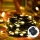 Aigostar -Guirlande de Noël extérieure 150xLED/8 fonctions 3xAA 15,3m IP44 blanc chaud