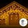 Aigostar - Guirlande de Noël extérieure 200xLED/8 fonctions 13x0,6m IP44 blanc chaud
