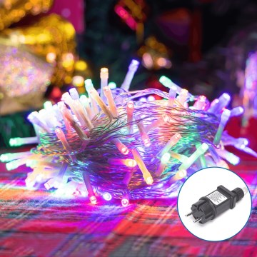 Aigostar - Guirlande de Noël extérieure 200xLED/8 fonctions 23m IP44 multicolore