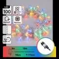 Aigostar - Guirlande de Noël extérieure LED 100xLED/8 fonctions 13m IP44 multicolore