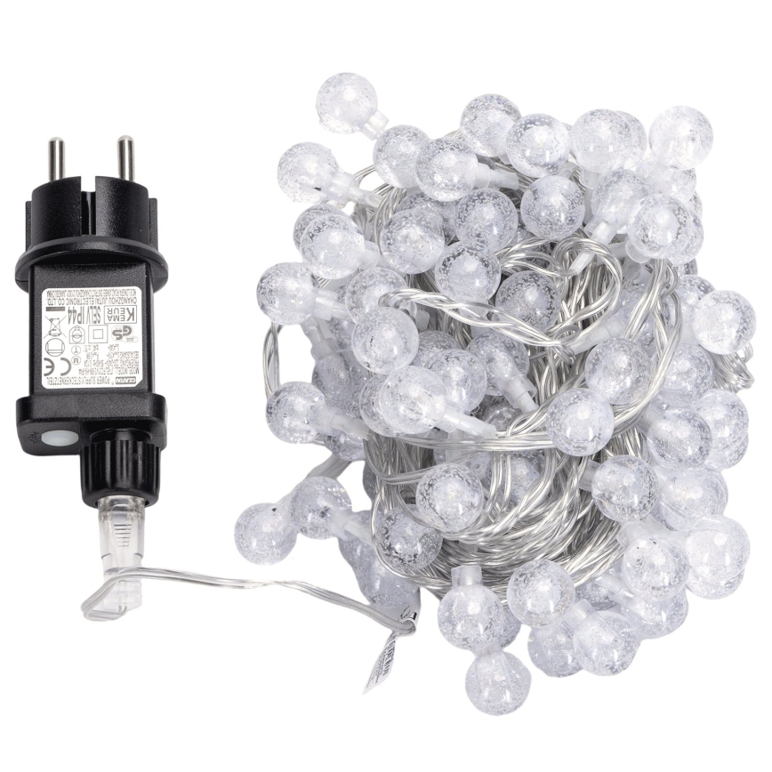 Aigostar - Guirlande de Noël extérieure LED 100xLED/8 fonctions 13m IP44 multicolore