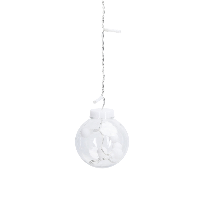 Aigostar - Guirlande LED extérieure 120 LED / 8 fonctions 3 x 0,6 m IP44 blanc froid + télécommande