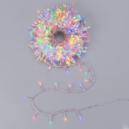 Aigostar - Guirlande de Noël LED d'extérieur 1500xLED/8 fonctions 78m IP44 multicolore