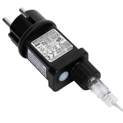 Aigostar - Guirlande de Noël LED d'extérieur 2000 LED / 8 fonctions 53 m IP44 blanc chaud