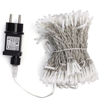 Aigostar - Guirlande LED extérieure 288xLED/8 fonctions 1,5x1,8m IP44 blanc froid