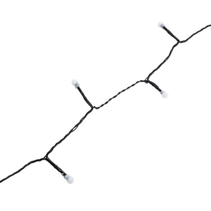 Aigostar - Guirlande de Noël LED extérieure 50 LED / 8 fonctions 8 m IP44 blanc chaud