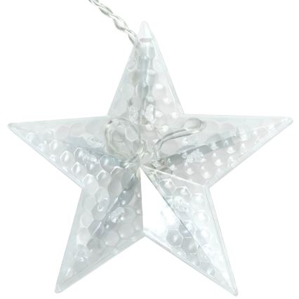 Aigostar - Guirlande lumineuse LED d'extérieur 120xLED/6W/230V/8 fonctions 3x0,6m IP44 blanc froid + télécommande