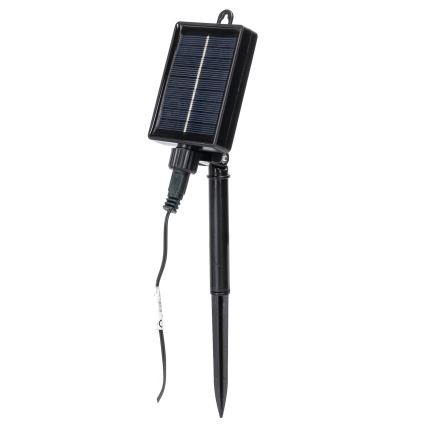 Aigostar - Guirlande de Noël solaire 10xLED/8 fonctions 6,5m IP65 multicolore