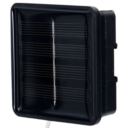 Aigostar - Guirlande de Noël solaire 200 LEDs, 8 fonctions, 22 m, IP65, blanc chaud, 800 mAh