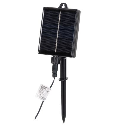 Aigostar - Guirlande de Noël solaire à LED, 300 LED / 8 fonctions, 32 m, IP65, blanc froid, 1200 mAh